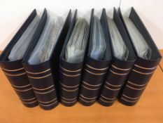 GB: PRESTIGE BOOKLETS 1993-2022 COLLECTION IN SIX ROYAL MAIL ALBUMS,