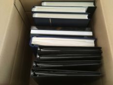GB: BOX WITH 1971-2018 DECIMAL MAINLY MINT COLLECTION, 1971-99 IN HARRINGTON AND BYRNE FOLDERS,