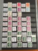 GB: TWO STOCKBOOKS WITH A SPECIALISED COLLECTION OF MINT MACHINS,
