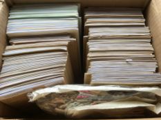 MALAYA: BOX WITH APPROX 150 CIRCULATED CLUB BOOK REMAINDERS, STRAITS, STATES, BRUNEI, SARAWAK,
