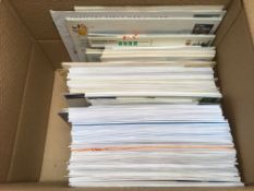 IRELAND: SMALL BOX 1970s TO ABOUT 2002 FIRST DAY AND OTHER COVERS, POSTAL STATIONERY,