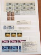 STOCKBOOK WITH A COLLECTION COMMONWEALTH 1950s-60s.