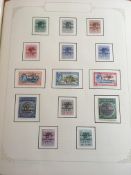 ALBUM WITH AN OG KG6 COMMONWEALTH COLLECTION, BERMUDA TO £1, FALKLAND 1938-50 VALUES TO £1, FIJI,
