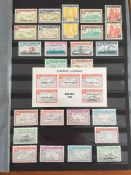 GB: STOCKBOOK WITH A COLLECTION 'BACK OF BOOK' WITH ALDERNEY, HERM, JETHOU, LUNDY, SARK,