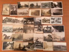 MIXED UK TOPOGRAPHICAL CARDS INCLUDING WHITSTABLE WINDMILL RP, KIELDER STATION,