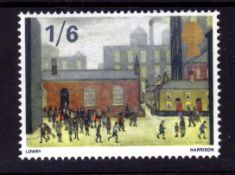 GB: 1967 PAINTINGS 1/6 MISSING NEW BLUE MNH, SG 750b.