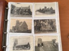 LARGE ALBUM NORFOLK OLDER CARDS S-W, MANY CHURCHES, STALHAM, MANY SANDRINGHAM, SHERINGHAM,