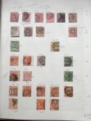 GB: ALBUM WITH THREE PARALLEL COLLECTIONS OF USED QV SURFACE PRINTED 1855-1900.