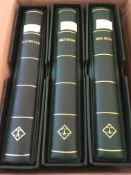 GB: BOX WITH 1971-2006 MNH COLLECTION IN THREE LIGHTHOUSE HINGELESS PRINTED ALBUMS, COMMEMS,