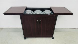 HEATED HOSTESS TROLLEY - SOLD AS SEEN.