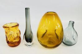 3 X PIECES OF WHITEFRIARS AND ONE OTHER SIMILAR.