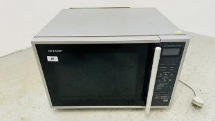 SHARP JET CONVECTION GRILL / MICROWAVE OVEN (HIGH CAPACITY) - SOLD AS SEEN.