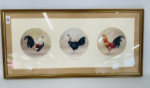 A FRAMED AND MOUNTED LIMITED EDITION PRINT 20/450 TITLED 