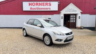 2009 FORD FOCUS TITANIUM 100 AUTO VRM AU58 AXK, FIRST REGISTERED 02/03/2009,