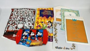 A GROUP OF 1990'S DISNEY MEMORABILIA TO INCLUDE TOY STORY VOUCHER BOOK,