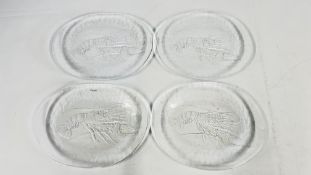 A SET OF 4 SWEDISH 