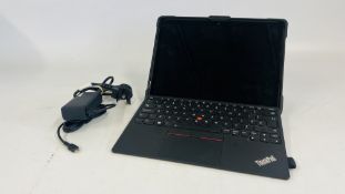LENOVO THINKPAD X12 DETACHABLE GEN 1 TABLET COMPUTER COMPLETE WITH THINKPAD X12 DETACHABLE FOLIO