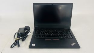 LENOVO THINKPAD L13 LAPTOP COMPUTER COMPLETE WITH CHARGER, CORE i5, S/N: R9-13RNWS - SOLD AS SEEN.