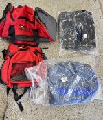 24 ASSORTED BAGS AS NEW INCLUDING TOOL, ETC.