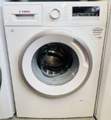 BOSCH VARIO PERFECT ECO SILENCE DRIVE WASHING MACHINE - SOLD AS SEEN.