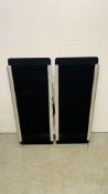 ALUMINIUM FOLDING ACCESS RAMP.