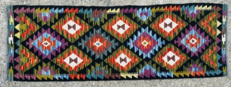MAIMANA KILIM RUNNER, 196 X 65.