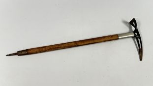 A VINTAGE ICE PICK MARKED 