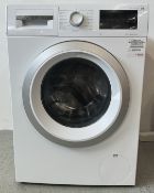 BOSCH SERIE 4 9KG WASHING MACHINE - SOLD AS SEEN.
