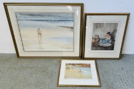 A GROUP OF 3 LIMITED EDITION FRAMED AND MOUNTED SIR W.