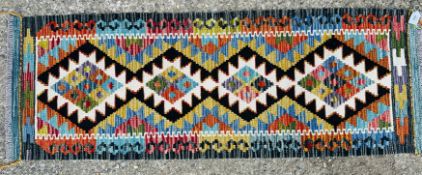 CHOBI KILIM RUNNER, 146 X 51.