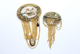 TWO VINTAGE DESIGNER 
