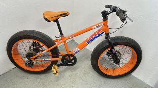 BOYS REPSOL FAT WHEEL BICYCLE 6 SPEED.