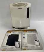 A FELLOWES AERAMAX BABY DB55 AIR PURIFIER - SOLD AS SEEN.