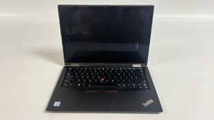 LENOVO X390 YOGA THINKPAD LAPTOP COMPUTER, CORE i5 8th GEN COMPLETE WITH CHARGER.