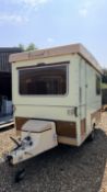GOBUR CAROUSEL 10/2 1982 2 BERTH CLASSIC FOLDING CARAVAN.