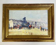 ORIGINAL GILT FRAMED OIL ON BOARD 