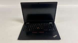LENOVO L13 THINKPAD LAPTOP COMPUTER, CORE i5 (NO CHARGER) - CASE A/F. S/N: R9-13RNWM - SOLD AS SEEN.