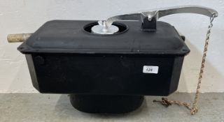LAWLEY MODEL 401 ANTIQUE HIGH MOUNT TOILET SYSTEM.