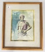 AN ORIGINAL WATERCOLOUR 