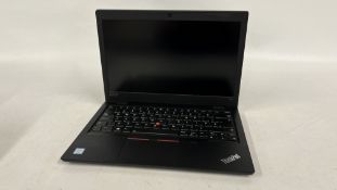 LENOVO THINKPAD L390 LAPTOP COMPUTER CORE i5 8TH GEN S/N R90VRYND WITH CHARGER - SOLD AS SEEN.