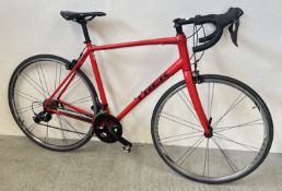 A TREK DOMANE AL3 RACING BICYCLE, 18 SPEED (SIZE 58CM).