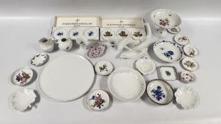 A GROUP OF SUNDRY GERMAN CHINA TO INCLUDE MANY EXAMPLES MARKED 