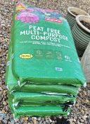 5 X 40 LITRE BAGS MULTI PURPOSE COMPOST.