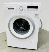 BOSCH SERIE 4 ECO SILENCE DRIVE WASHING MACHINE - SOLD AS SEEN.