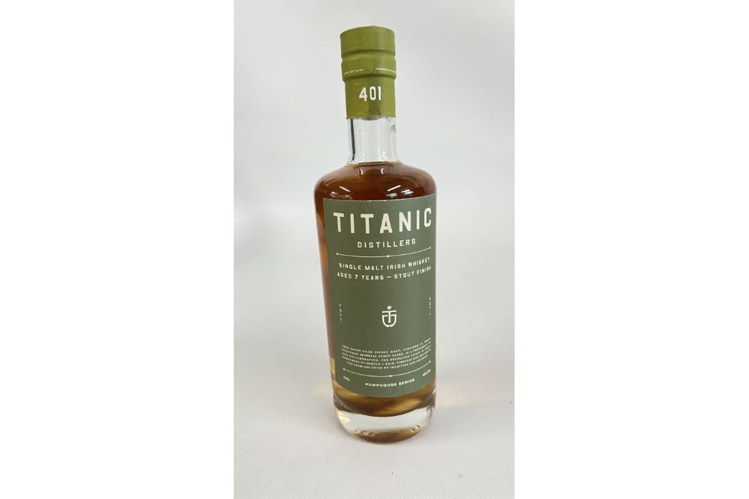 A 70CL BOTTLE OF TITANIC DISTILLER'S SINGLE MALT 7 YEAR AGED IRISH WHISKY. - Image 1 of 4
