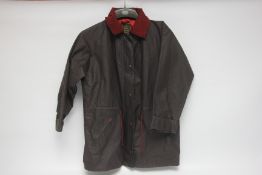 3 PIECES OF WOMEN'S COUNTRY CLOTHING TO INCLUDE SIZE 14 THORNDALE WAX JACKET,