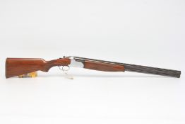 LANBER 12 BORE OVER AND UNDER SHOTGUN, 27½ INCH BARREL, SINGLE SELECTABLE TRIGGER,