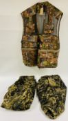 JACK PYKE XL CAMO TACTICAL WAIST JACKET,