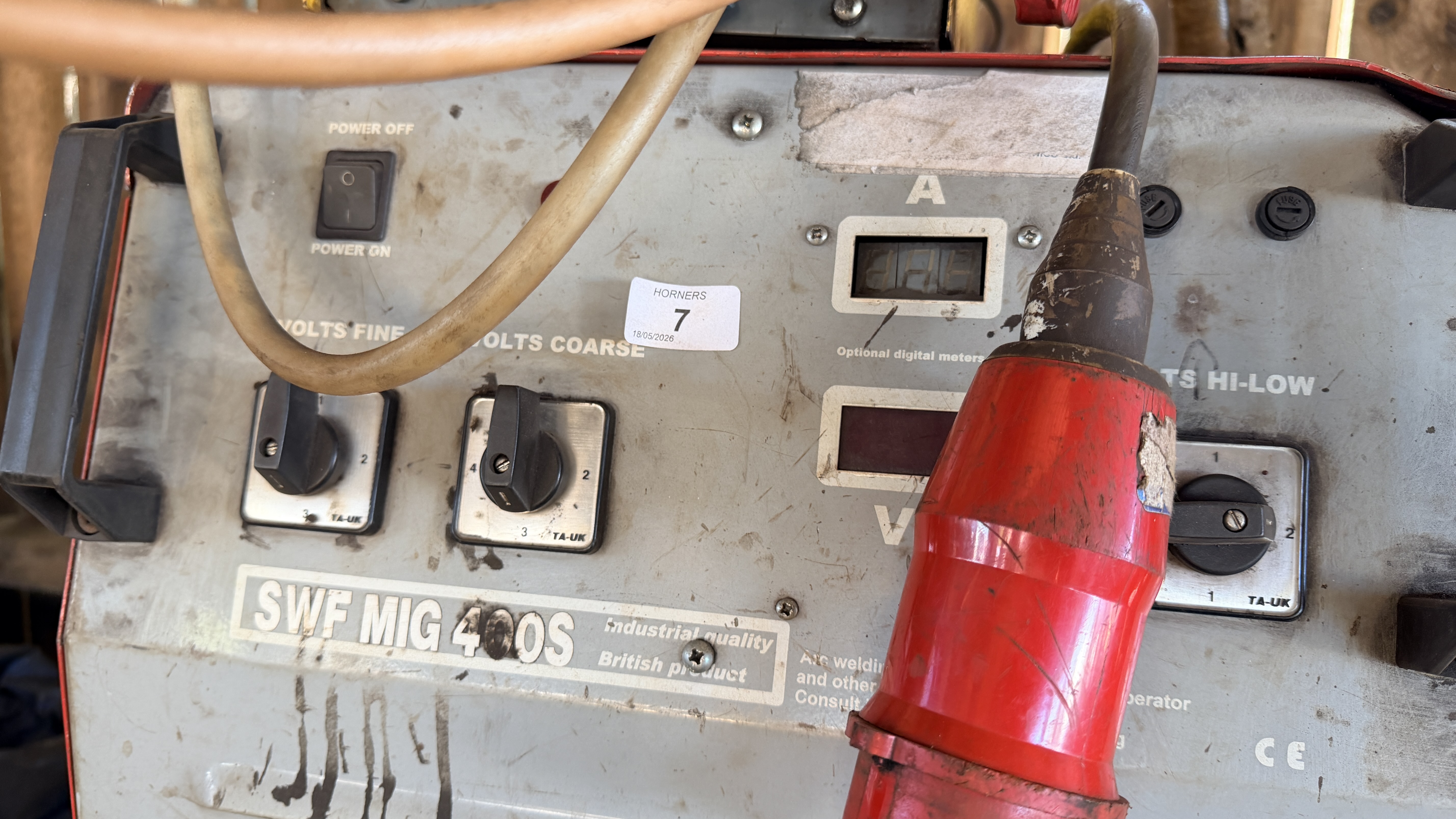 TEC ARC SWF MIG 400S MIG POWER SOURCE WE - Image 3 of 10