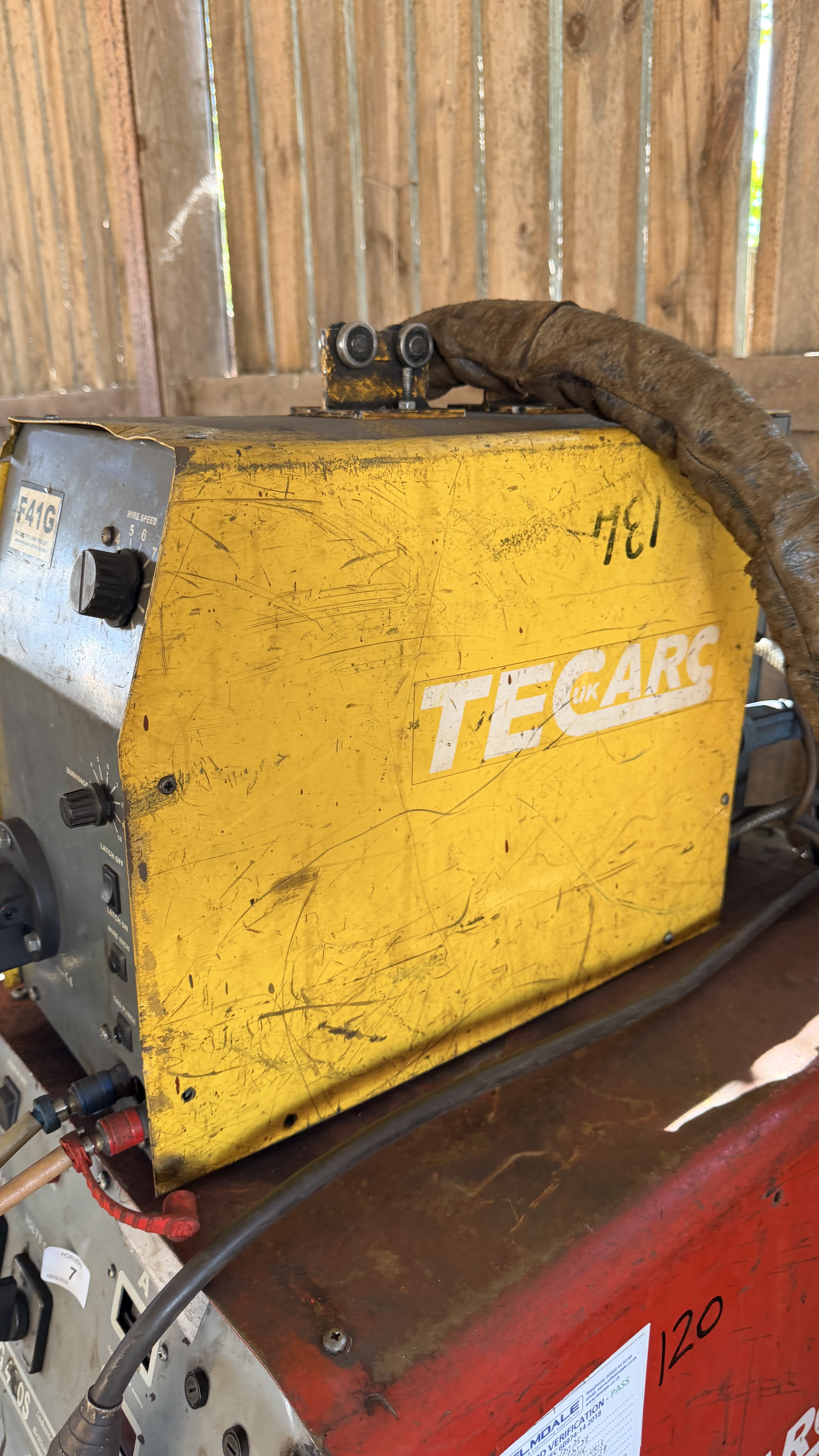 TEC ARC SWF MIG 400S MIG POWER SOURCE WE - Image 7 of 10